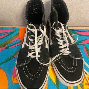 High Top Black Vans
